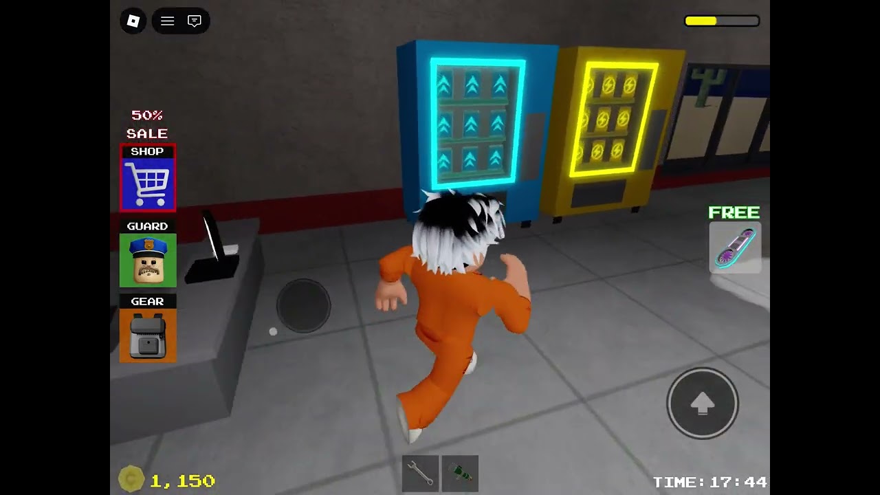 Playing Barry’s prison run pt 2 ( it was crazy) 😜🤯🤩