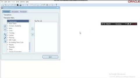 01   How to open Inventory Accounting Period   Oracle EBS R12