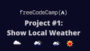 freeCodeCamp Project #1: Show the Local Weather