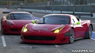 INSANE Ferrari 458 GT3 Sound on Track!