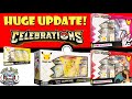 Big Celebrations Update - New Product Images & Promos! New Charizard V!? (Pokémon TCG News)