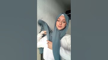 trying out viral hijab style must try