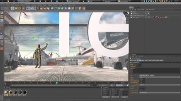 How To Import 3D Text And Rigged Models Onto A COD Map With Cinema 4D