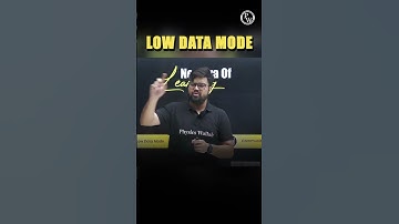 Low Data Mode on PW App ⚡✨  #shorts  #PW
