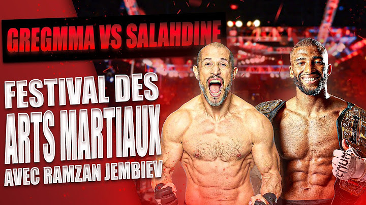 Salahdine PARNASSE VS GregMMA : Festival des Arts Martiaux