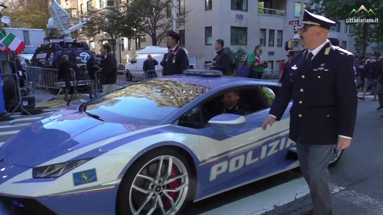 Anche la polizia irpina al columbus day di new york youtube La polizia