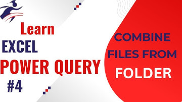Excel |Power query |Combine files from folder|  تحليل البيانات مع باور كويري في الاكسل