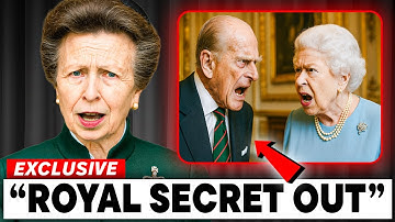 Prinses Anne onthult EINDELIJK de ECHTE reden waarom Prins Philip gescheiden van de koningin leefde