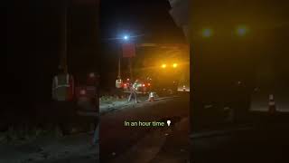 Another Community To Get Back Electricity