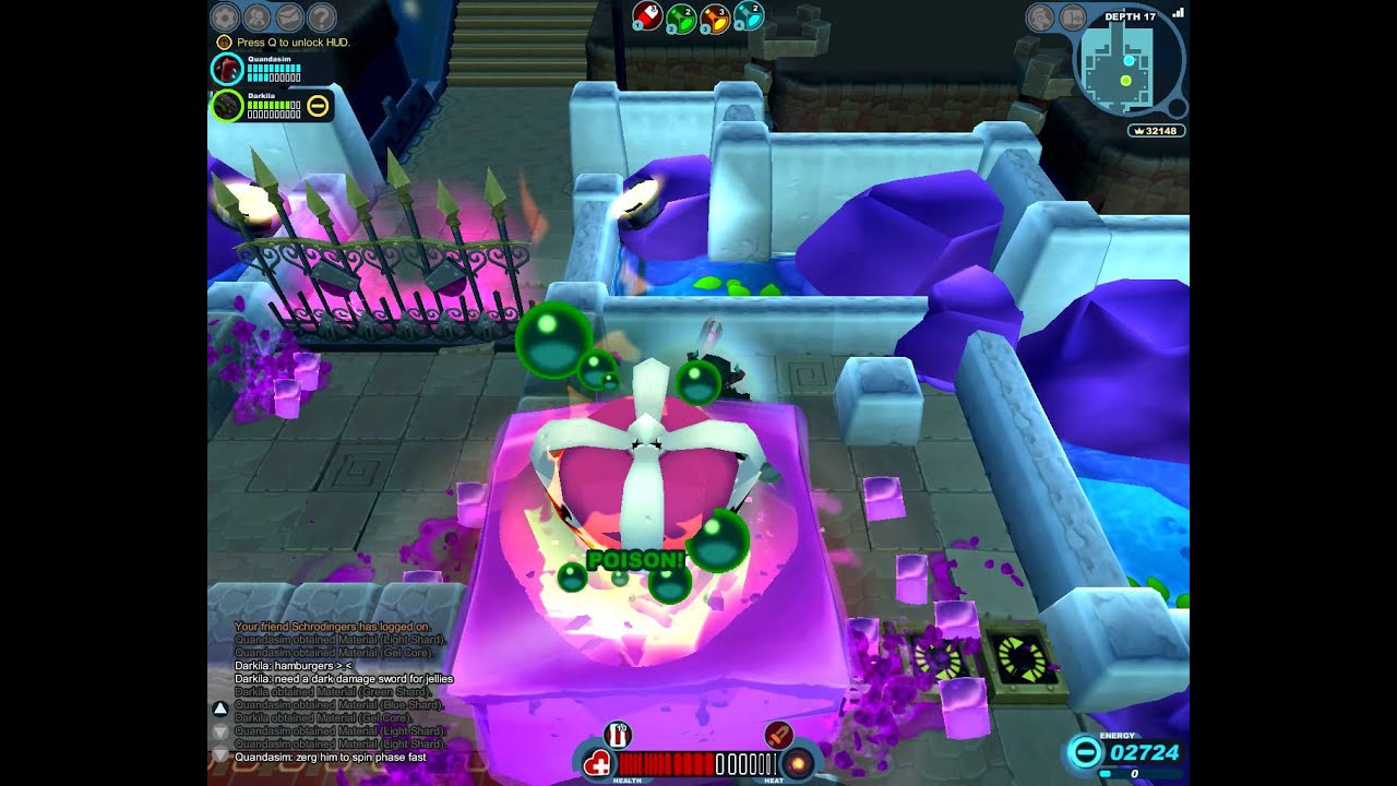 spiral knights fast jelly king kill no capsules YouTube