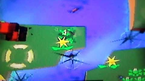 Frogger ps1 Zone2 Lily Pad Level2 Bow Wow Falls (2) dogs eat frogs