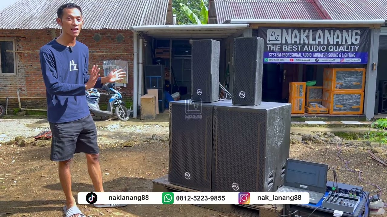 PAKET 15 INCH BOX CBS TAMPILAN TERBARU SPEAKER FULL JIC LA SERIES