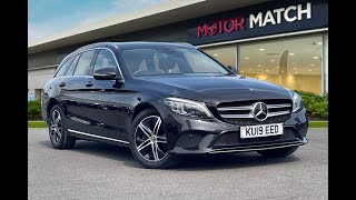 Used Mercedes-Benz C Class 1.5 C200 MHEV EQ Boost Sport -KU19EED- Motor Match Bolton