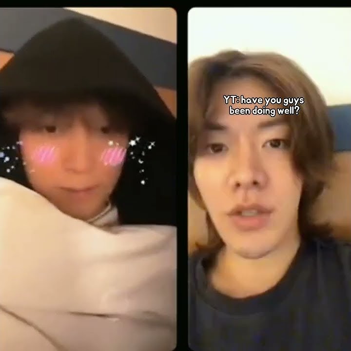 Mark got fluttered by Haechan's cuteness [ NCT Mark IG Live w/ Haechan & Yuta ]
