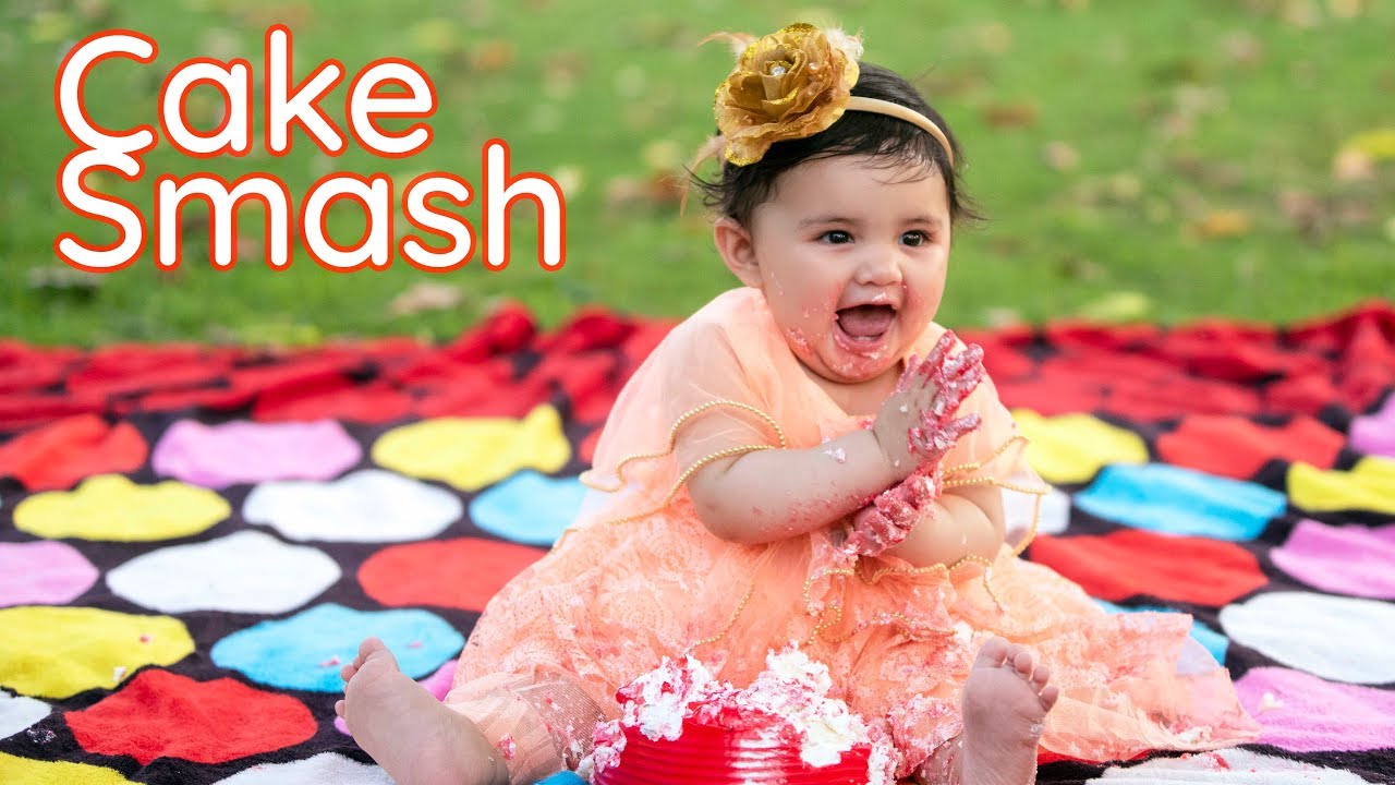 Behind the Scene Baby Cake Smash Video with Canon 1300D - YouTube