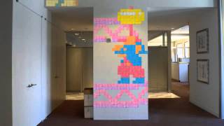 Post-it'lerle Retro Sanat!