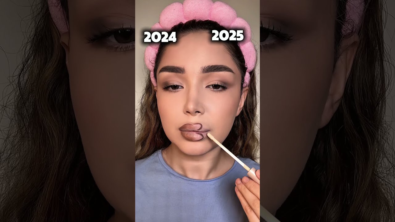 2024 VS 2025 Which One You Prefer More Beautyblogger Makeuptutorial Lipcombo Fyp