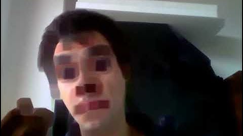 Video Object Using React and OpenCV.js recording canvas Demo #7 Erosion Filter