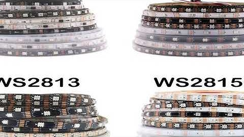 WS2812B WS2811 WS2813 WS2815 5050 RGBIC Smart LED Strip WS2812 Individually Addressable IC 30/60/144