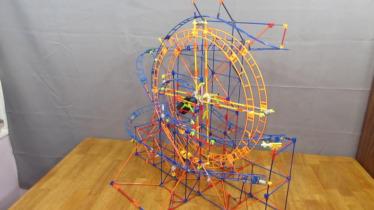 K'nex Super Cyborg Roller Coaster 