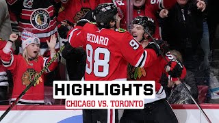 HIGHLIGHTS: Chicago vs. Toronto | Chicago Blackhawks