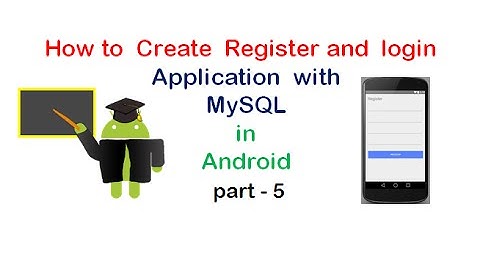 Android Login and Registration with PHP and MySQL :part5 | ShoutCafe.com