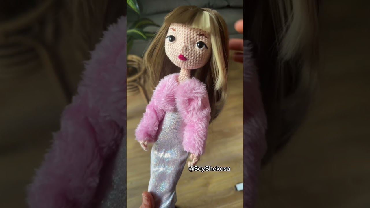 Después de esto no vuelvo a ponerle pelo fijo a mis #amigurumi