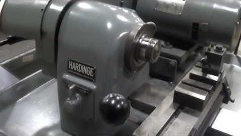 1982 Hardinge HSL-59 Super Precision Speed Lathe, 1-1/16" Collet Capacity