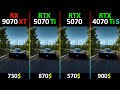 RX 9070 XT vs RTX 5070 Ti vs RTX 5070 vs RTX 4070 Ti SUPER TEST IN 10 GAMES | R7-9800X3D