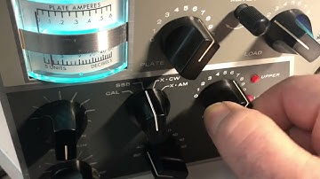 RTL-SDR panadapter air coupling to V3 mixer tube on Drake TR4 listening with CubicSDR