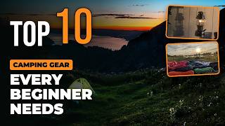 Beginner Camping Checklist: The 10 Essentials You Can't Camp Without #campinggear #camping