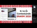 Contestando el #ENARM 2020 (o no) || Dr Garcia