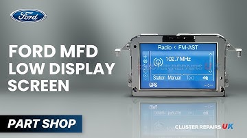 Your Ford MFD LOW Display Not Working? Spart Part display and Tutorial - SHARP LQ050T5DG01