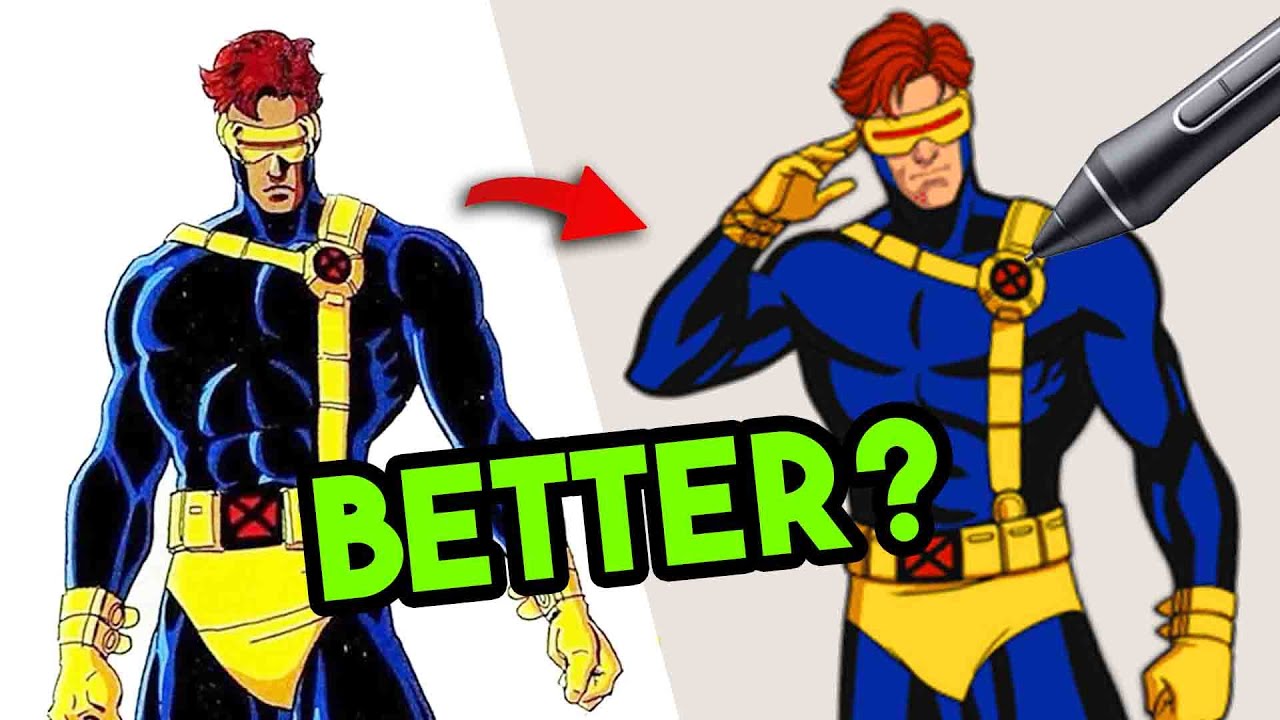 Problematic Character Design Fixing the X-Men's PROBLEMATIC Designs (X-men '97) - YouTube