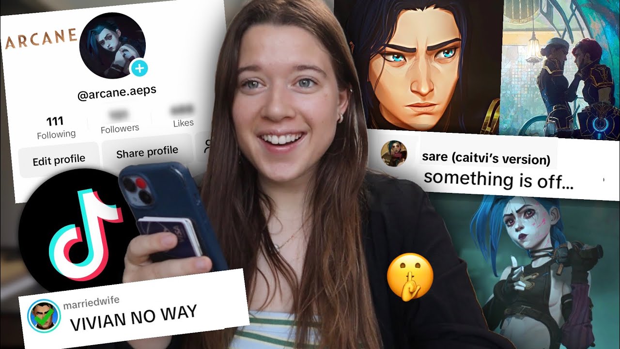 создаем аккаунт редактирования ARCANE на TikTok на ОДНУ НЕДЕЛЮ!