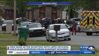 UPDATE: Man killed in officer-involved shooting, child taken hostage and found shot