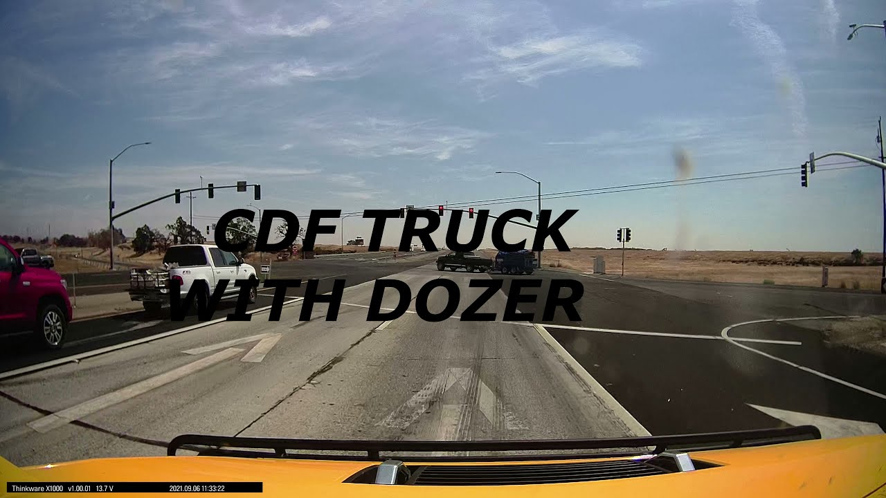 CDF NEAR MISS PULLING A DOZER