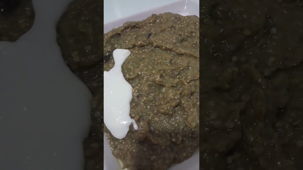 köz patlıcanlı yoğurtlu salata tarifi