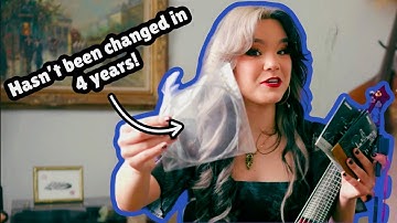 Restringing my 7 STRING electric violin! (with D