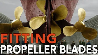 How Propellers Were Installed on Ocean Liners