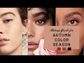 Autumn color season makeup tips  recommendations