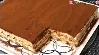 تيراميسو سهل وسريع وبدون بيض