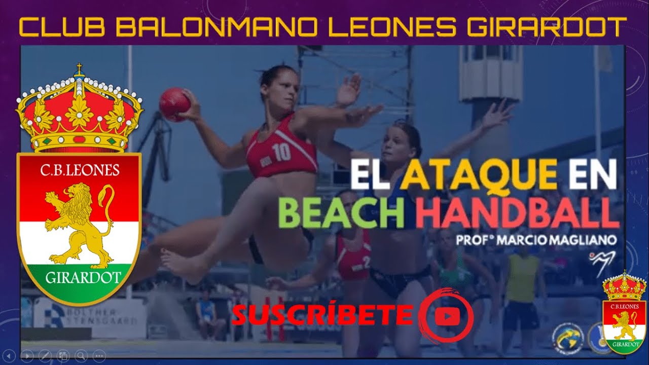 EL ATAQUE EN BEACH HANDBALL / BALONMANO PLAYA