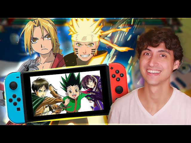 Top 10] JOGOS DE ANIME que precisam acontecer no Nintendo Switch um dia