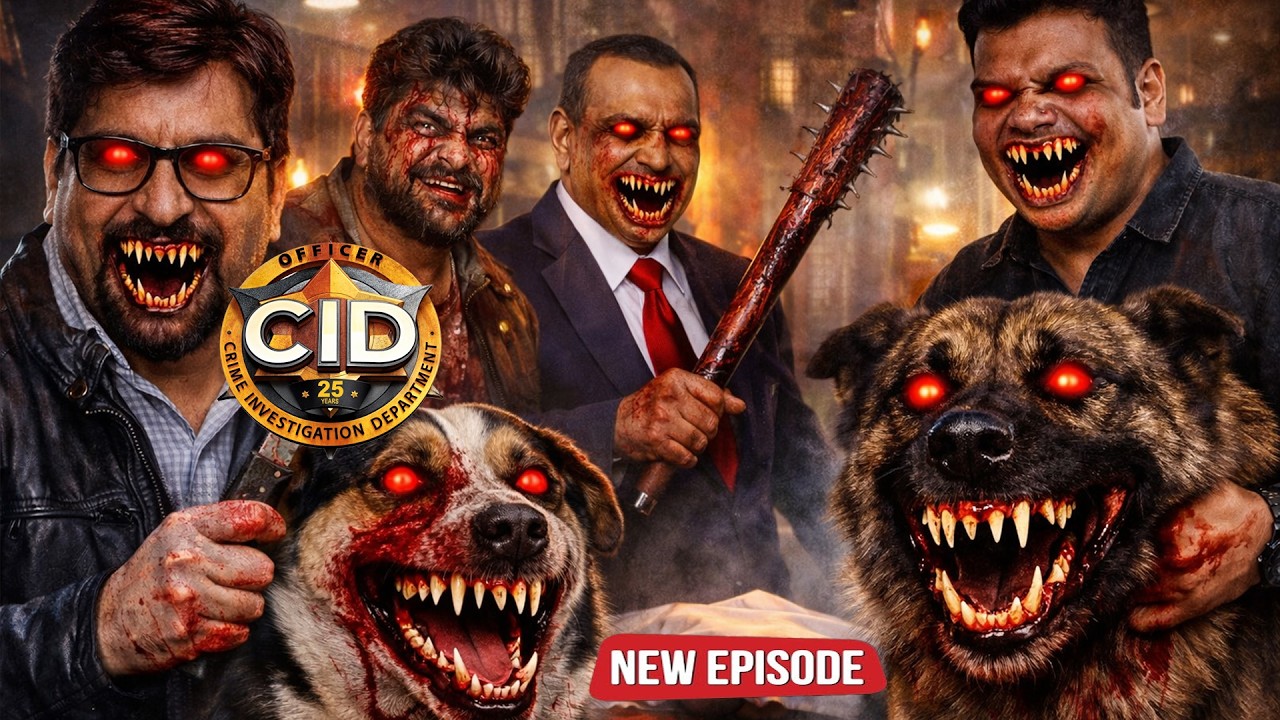 CID में खूंखार कुत्तों का आतंक 😱 | हॉरर एपिसोड | CID TEAM || New Horror Episode 2026