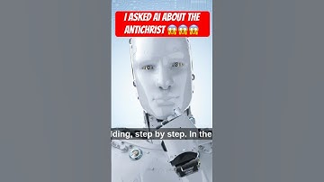 I asked AI about the antichrist and it’s response is pretty shocking 😳 #ai #antichrist #endtimes