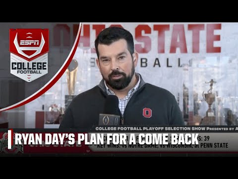 Ryan day's plan for ohio state's bounce back after a tough michigan loss | espn college football