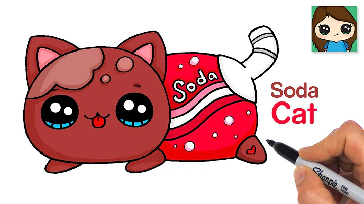 How to Draw Soda Cat | Aphmau Meemeows