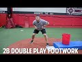 The best 2b double play footwork  need to do this