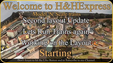 2nd layout and Running Trains again  - H&HExpress